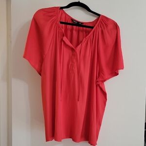 Simply Vera Vera Wang Coral Blouse